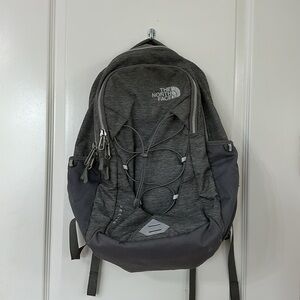 Gray North face Jester backpack